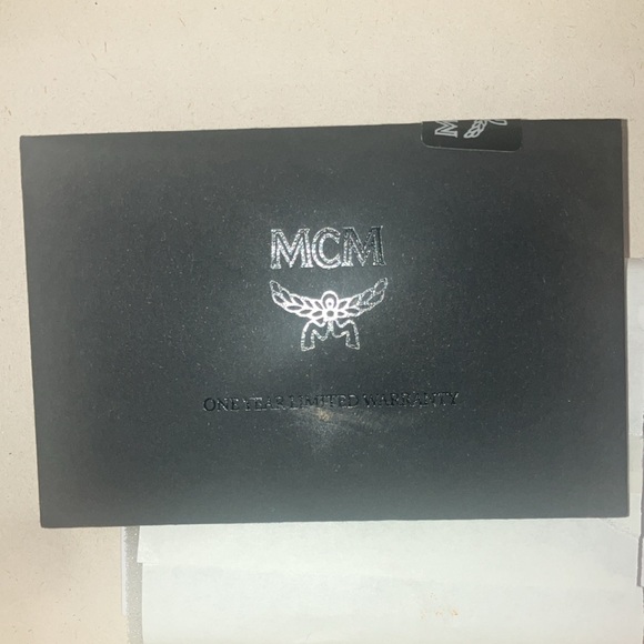 MCM world wide - KEY POUCH IN VISETOS ORIGINAL " black" - Picture 5 of 5